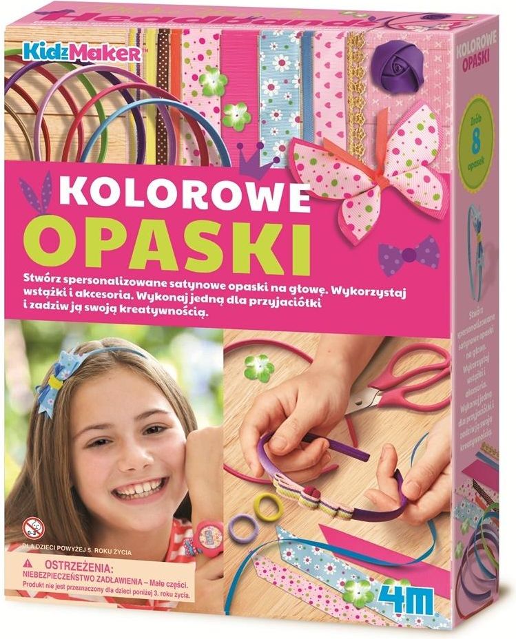 Zestaw kreatywny Kolorowe opaski