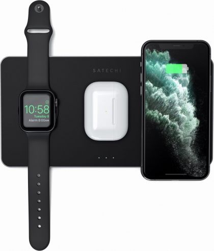 Bezdrátová nabíjecí podložka Satechi Trio