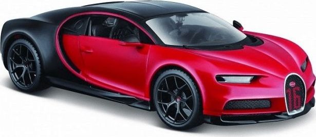 Maisto Composite Model Bugatti Chiron šport čierno-červený (GXP-697988)