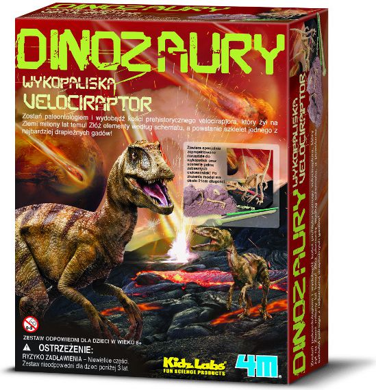 Zestaw naukowy Wykopaliska - Velociraptor
