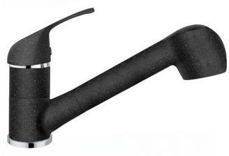 Pyramis Fido Granit Kitchen mixer 090920138 black dotted