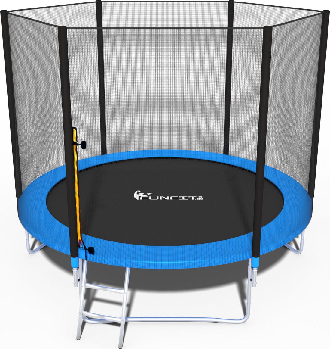 Funfit Garden Trampoline s vnějším sítí 8 stop 252 cm