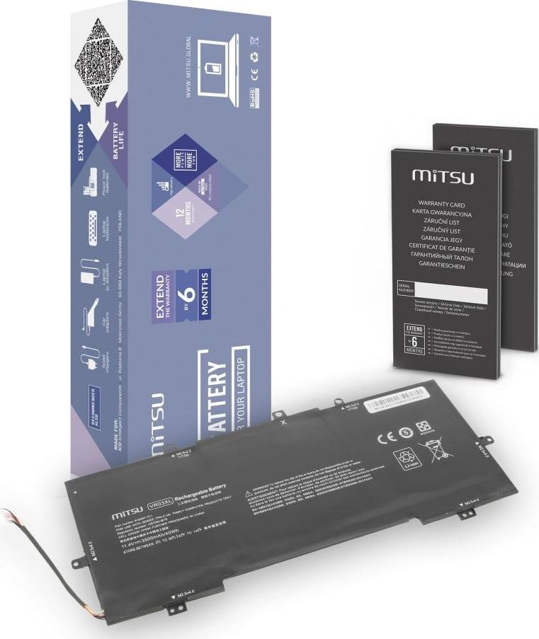 Batéria do HP Envy 13-D 3500 mAh (40 Wh) 11.4V