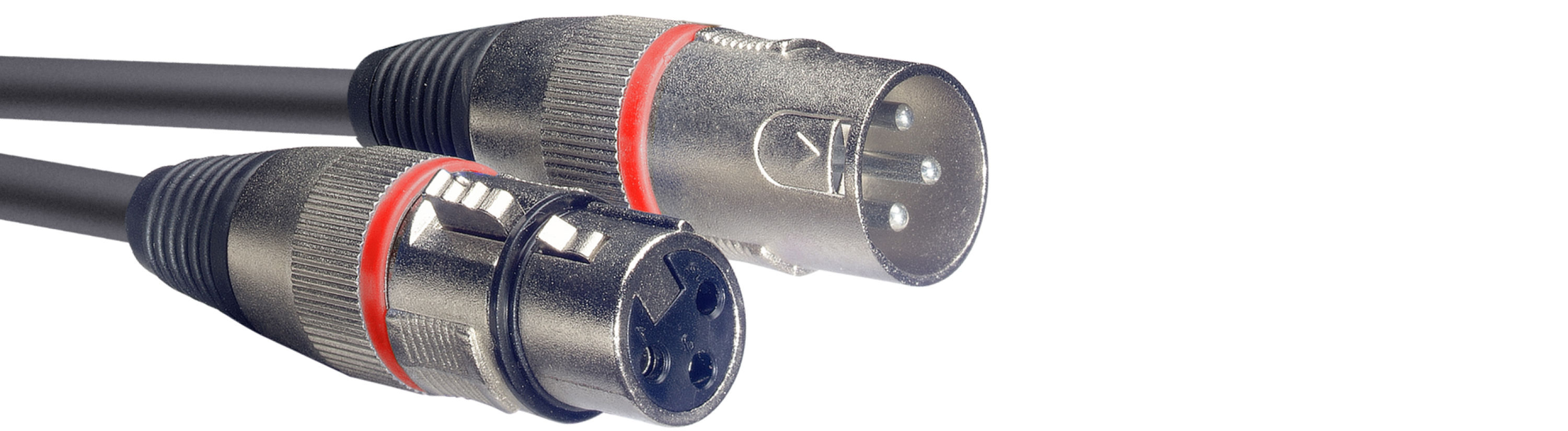 Stagg SMC1 RD, kabel mikrofonní XLR/XLR, 1m