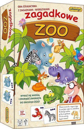 Hra Adamigo Mini Puzzle Zoo