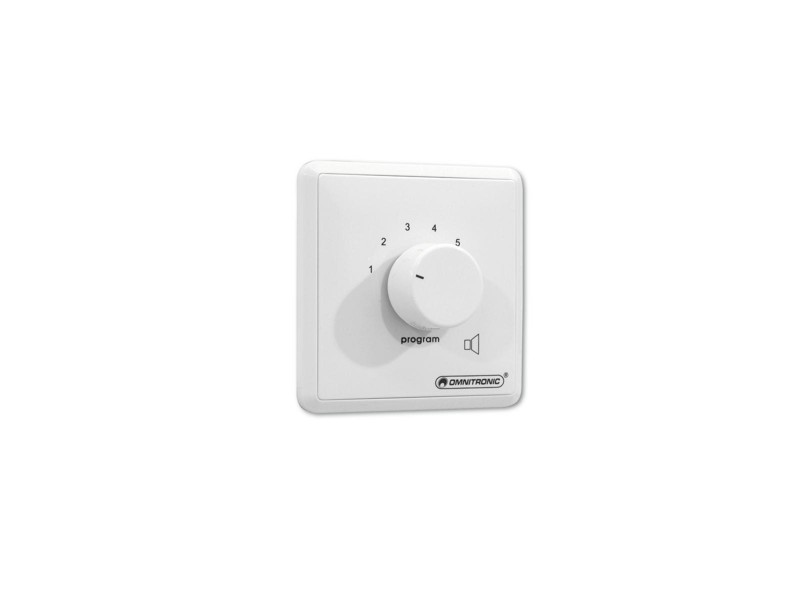 Omnitronic ELA programový regulátor mono bílý