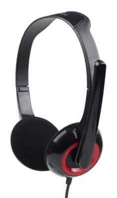 Gembird Stereo headset s mikrofónom, 2 x 3.5 mm miniJack, čierny