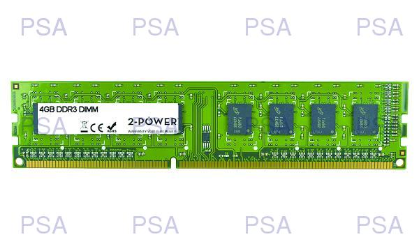2-Power 4GB MultiSpeed 1066/1333/1600 MHz DDR3 Non-ECC DIMM 2Rx8( DOŽIVOTNÍ ZÁRUKA )