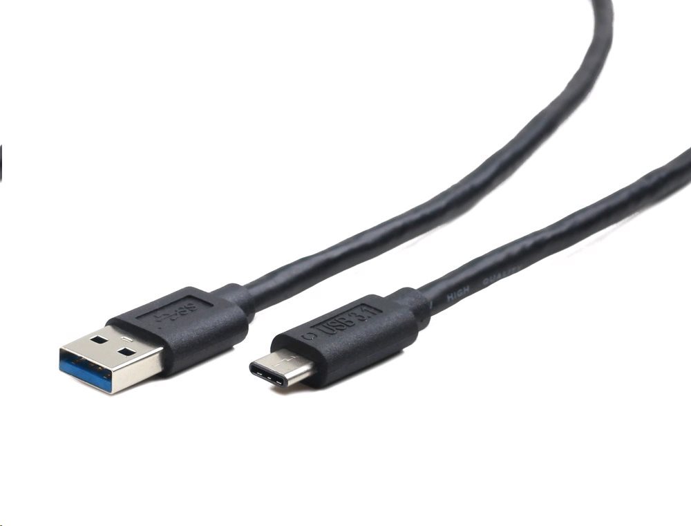 CABLEXPERT Kabel USB 2.0 Lightning (IP5 a vyšší) nabíjecí a synchronizační kabel, 1m, černý