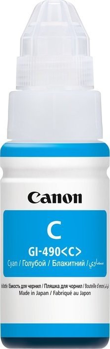 Canon CARTRIDGE GI-590 C azurová pro Pixma G1500, G2500, G3500, G4500 (7000str.)