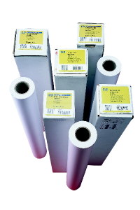 HP Heavyweight Coated Paper, 167 microns (6.6 mil) • 130 g/m2 (35 lbs) • 914 mm x 30.5 m, C6030C
