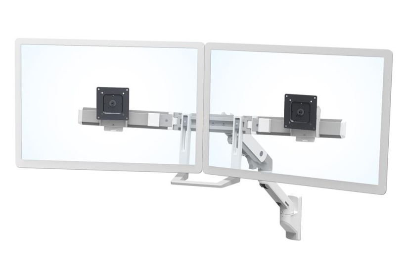 ERGOTRON HX 45-479-216 ERGOTRON HX Wall Dual Monitor Arm, nástěnné rameno pro 2 monitory až 32", bílé