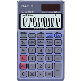 Kalkulačka CASIO SL 320 TER+, základní