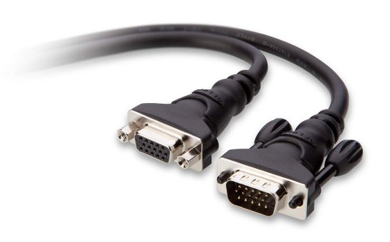 Belkin kabel VGA prodlužovací pro monitory, 1,8m