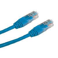 DATACOM Patch kabel UTP CAT5E 1m modrý