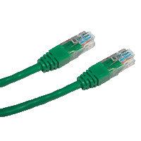 DATACOM Patch kabel UTP CAT5E 3m zelený