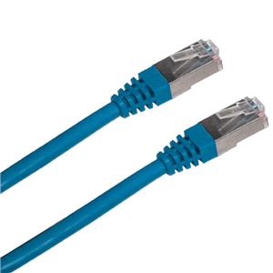 Patch cord FTP cat5e 5M modrý