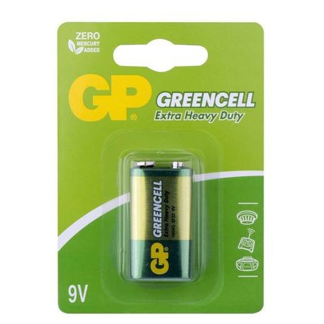 GP Greencell 9V 1012511000 Baterie 6F22 (9V) Zn-Cl GP Greencell