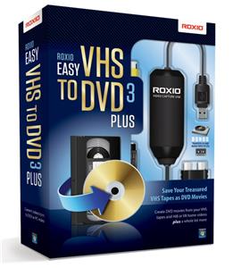 Easy VHS to DVD 3 Plus (251000EU) Roxio Easy VHS to DVD 3 Plus BOX - jazyk EN/FR/DE/ES/IT/NL