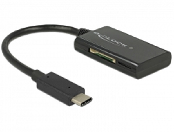 Delock USB 3.1 Gen 1 čtečka karet USB Type-C™ samec 4 slotů