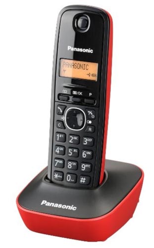 Panasonic KX-TG1611FXR, bezdrát. telefon