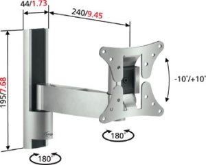 VOGEL'S Držák na stěnu Vogel´s VFW 326 pro TV 10-26