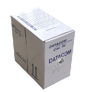 Datacom 1157 UTP Cat5e, PVC, 305m, modrý DATACOM UTP lanko CAT5E PVC 305m box modrý