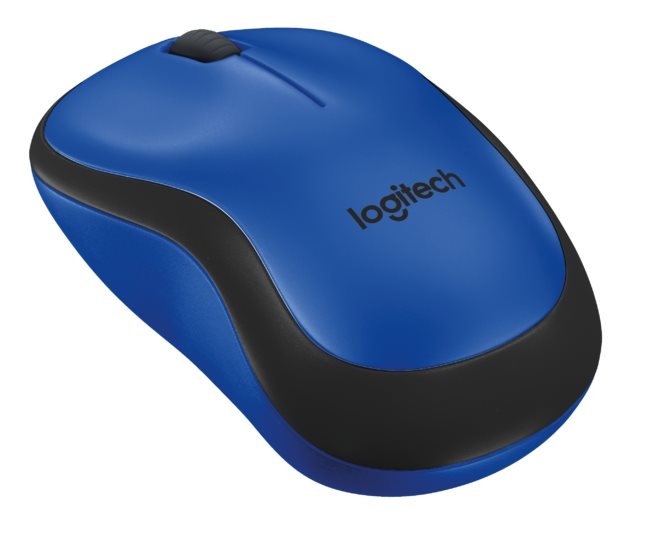 Logitech Wireless M220 Silent modrá