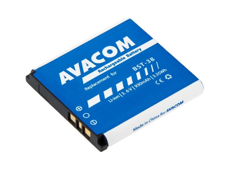 AVACOM Náhradní baterie do mobilu Sony Ericsson S510i, K770 Li-Ion 3,6V 930mAh (náhrada BST-38)