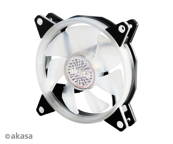 AKASA ventilátor Vegas R7, 120x120, FDB, 23.8 dBA, 3 pin, RGB 12V