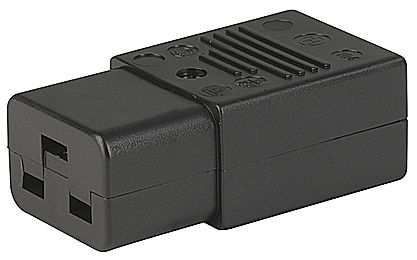 PREMIUMCORD Konektor napájecí 230V na kabel (samice, IEC C19)