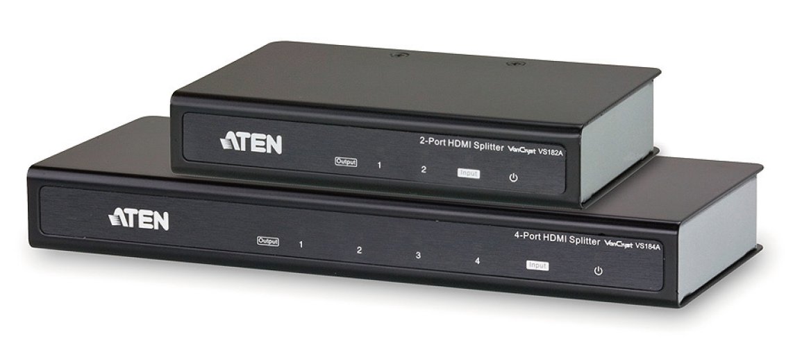 ATEN VS-182A 2-port HDMI rozbočovač 4K2K rozlišení (2160p Ultra HD)