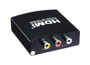 PremiumCord převodník AV kompozitního signálu a stereo zvuku na HDMI 1080
