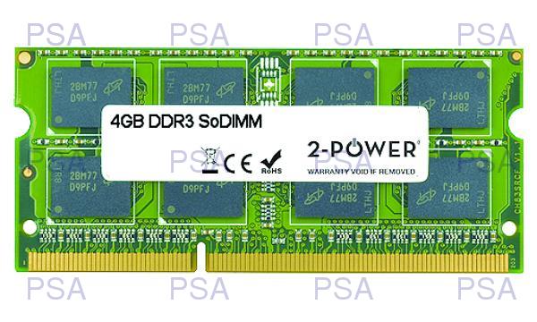 2-Power SODIMM DDR3 4GB 1066MHz CL7 MEM5003A 2-Power 4GB PC3-8500S 1066MHz DDR3 CL7 SoDIMM 2Rx8 (DOŽIVOTNÍ ZÁRUKA)