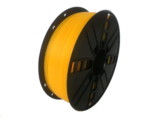 Gembird 3DP-PETG1.75-01-Y PETG, 1,75mm, 1kg, žlutá GEMBIRD Tisková struna (filament), HIPS, 1,75mm, 1kg, žlutá
