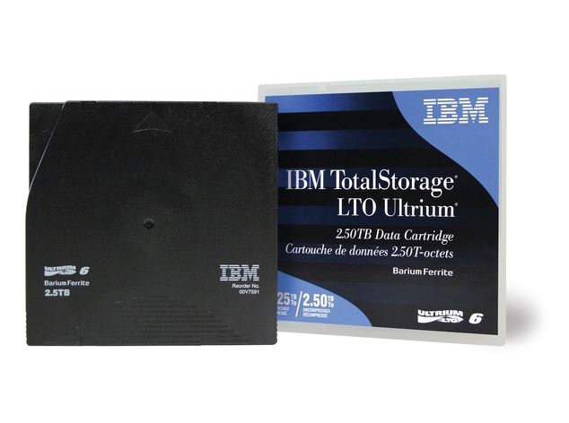 IBM Ultrium LTO8, 12/30TB (01PL041) System x IBM Ultrium LTO8 12TB/30TB data cartridge RW -1ks