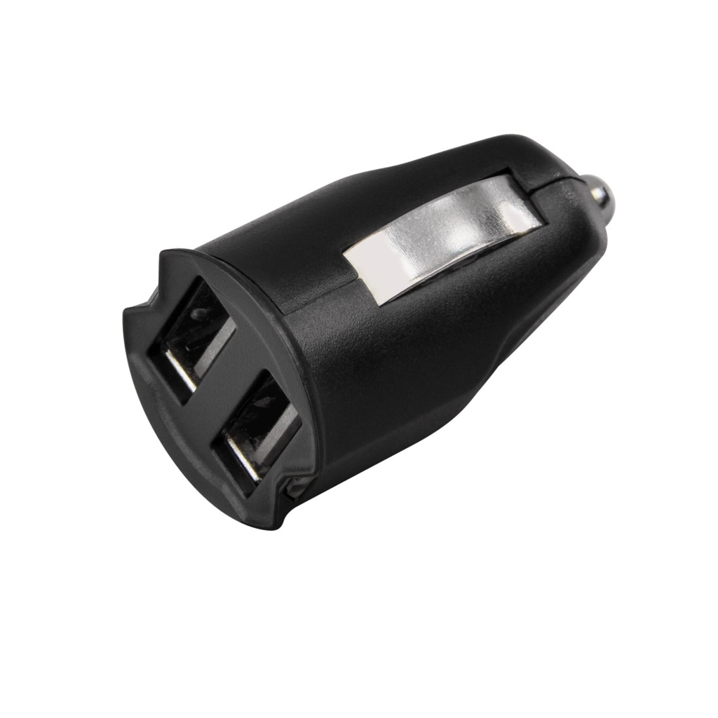 HAMA autonabíječka Dual Piccolino/ 2x USB/ 12V-24V/ 2100 mA/ černá