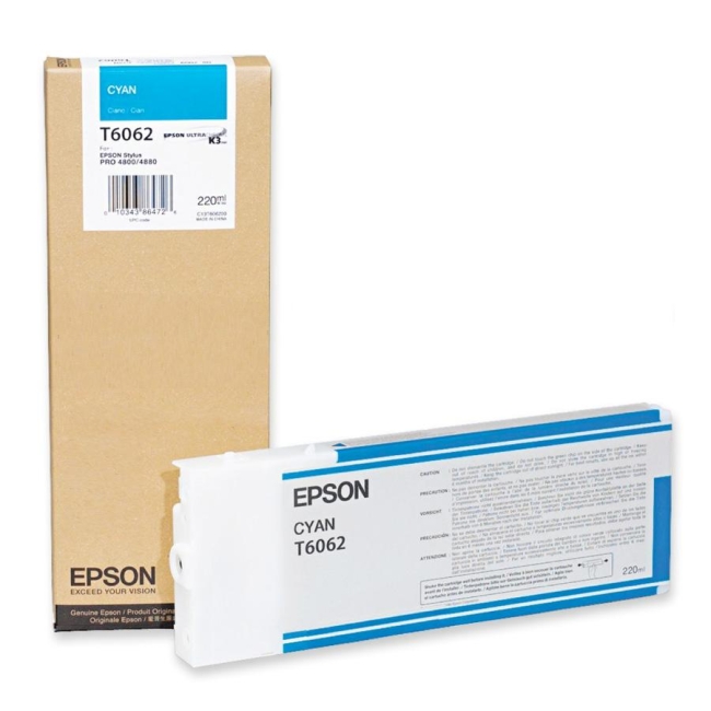 Epson T606 Cyan 220 ml