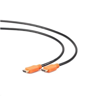 GEMBIRD Kabel CABLEXPERT HDMI-HDMI 3m, 1.4, M/M stíněný, zlacené kontakty, CCS, ethernet, černý