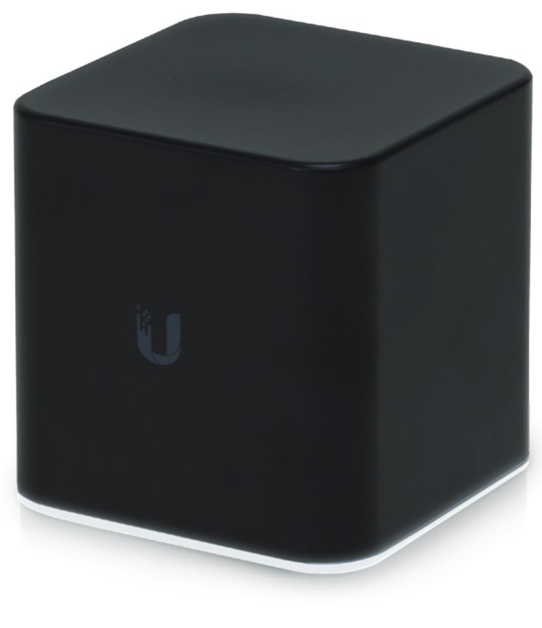 UBNT airCube AC [router/AP 2.4GHz+5GHz 802.11n/ac, 2x2MIMO, 300Mbps+866Mbps, 4x1000Mbps Ethernet, PoE passthrough]