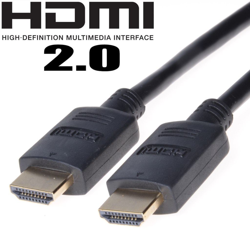 PREMIUMCORD Kabel HDMI 2.0 High Speed + Ethernet, zlacené konektory, 1,5m