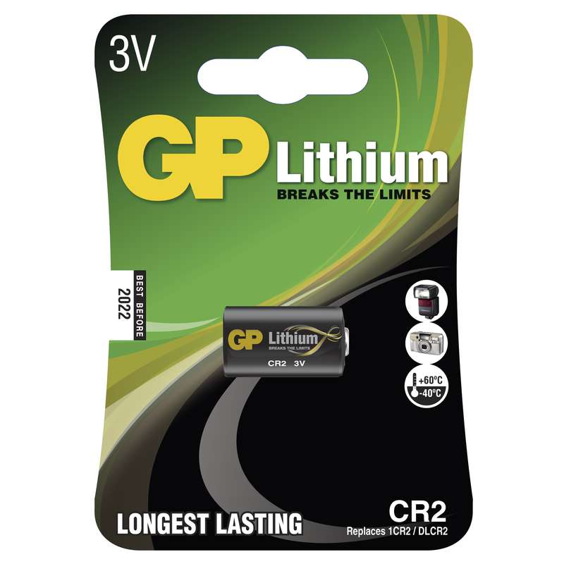 GP lithiová baterie 3V CR2 1ks