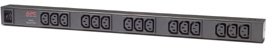 APC Rack PDU, Basic, ZeroU, 16A, 208/230V, (15)C13, IEC-320 C20 2.5m