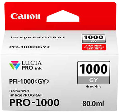 Canon 0552C001 - originální Canon cartridge PFI-1000 GY Grey Ink Tank