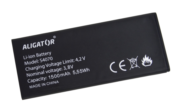 Aligator baterie S4070 DUO, Li-Ion 1500 mAh, originální