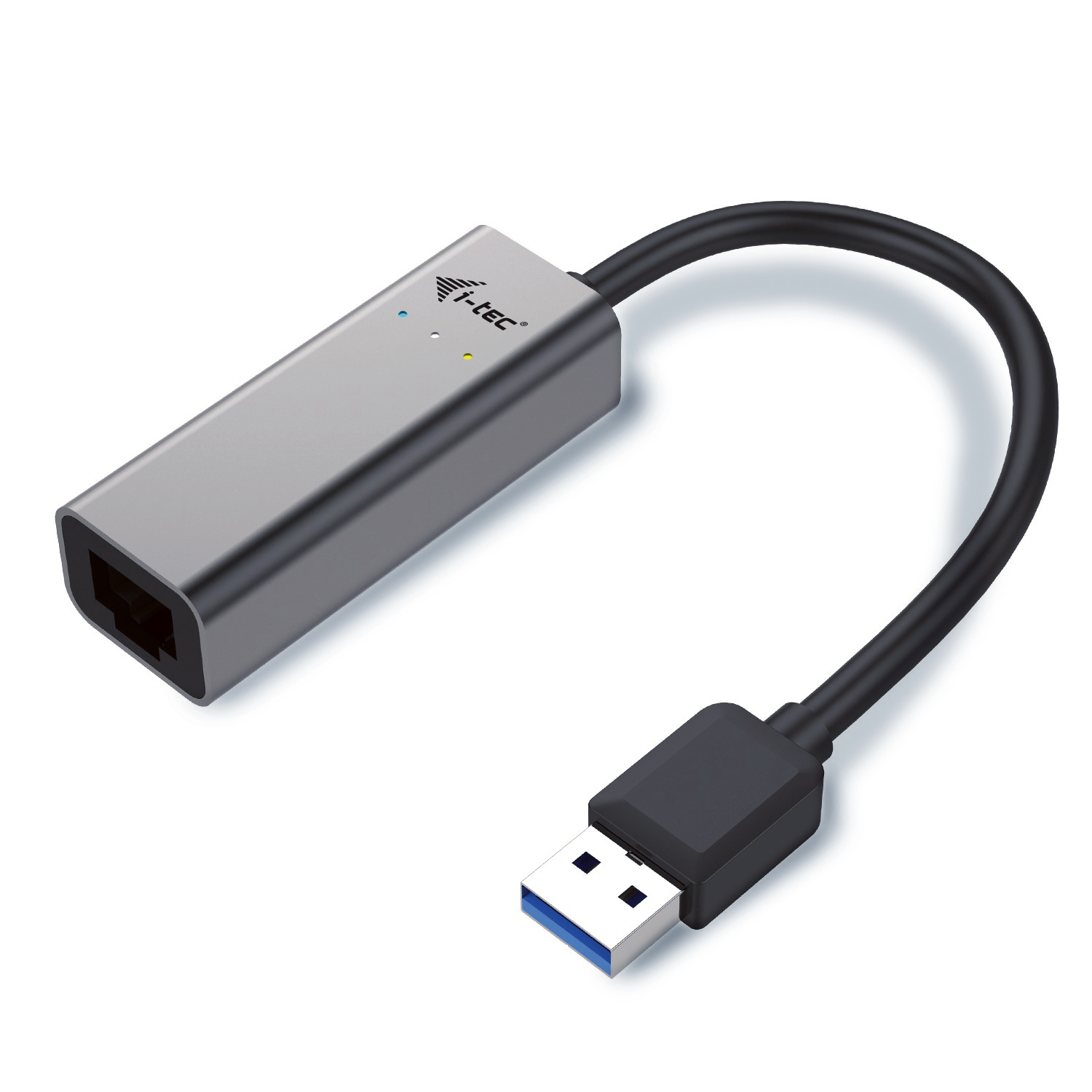 i-tec U3METALGLAN i-tec USB 3.0 Gigabit Ethernet adaptér METAL (RJ45)/ šedý