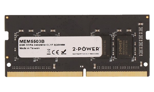 2-Power SODIMM DDR4 8GB 2400MHz CL17 MEM5503B 2-Power 8GB PC4-19200S 2400MHz DDR4 CL17 Non-ECC SoDIMM 2Rx8 (DOŽIVOTNÍ ZÁRUKA)