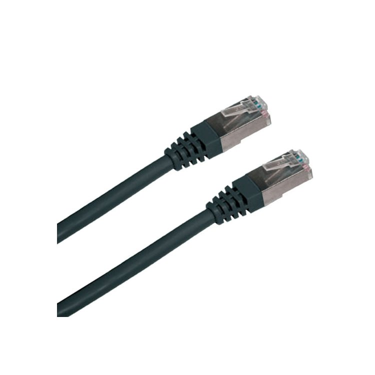 DATACOM Patch kabel FTP CAT5E 1m černý