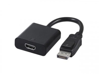 Gembird A-DPM-HDMIF-002 Gembird adaptér DisplayPort (M) na HDMI (F), kabel 0.1m, černý