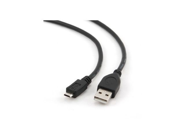 Gembird kábel Micro-USB (M) na USB 2.0 (M) 3 m, čierny